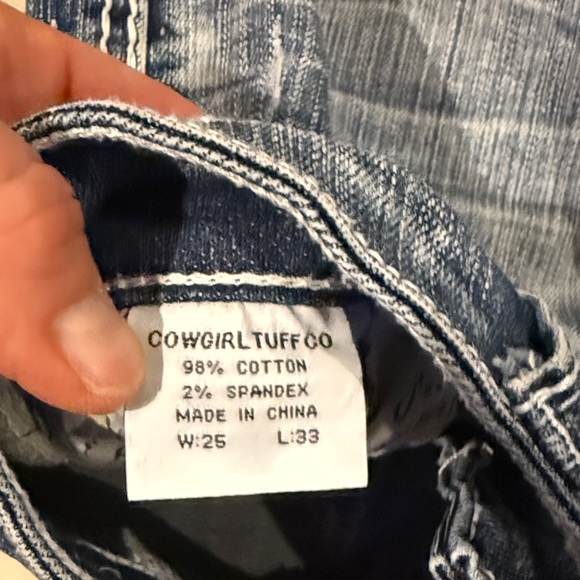 Classic Cowgirl Tuff  Women's Jeans 25x32 - Picture 3 of 7